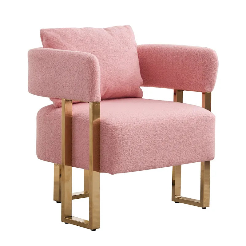 Modern 24.4 Upholstered Accent Chair (Set of 2)
