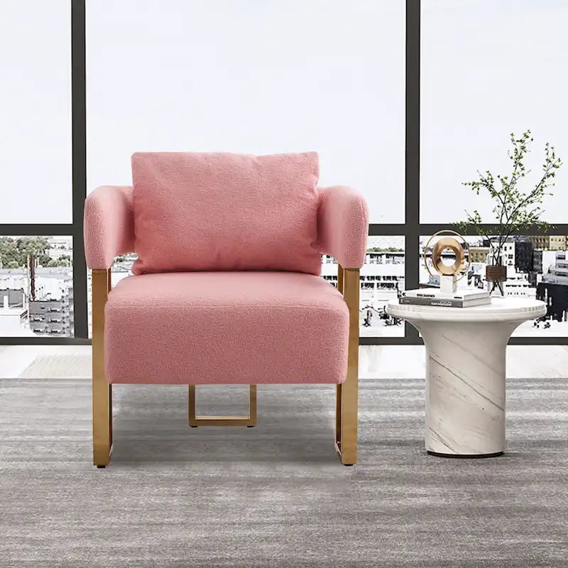 Modern 24.4 Upholstered Accent Chair (Set of 2)
