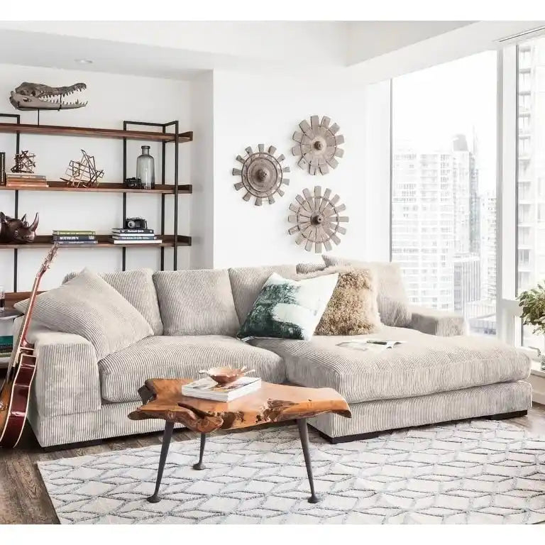 Reversible Contemporary Sectional Sofa