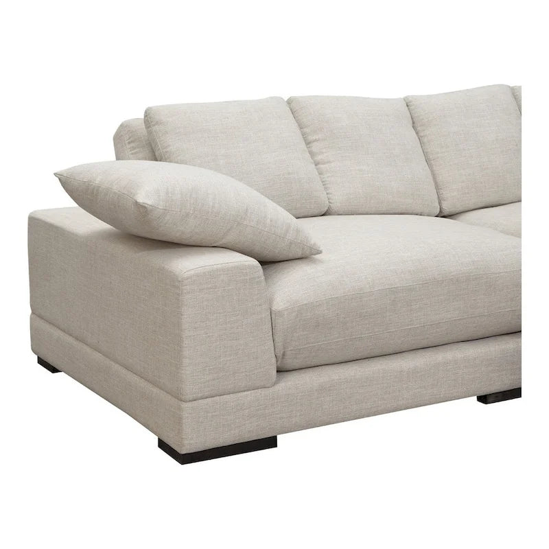 Canapé d'angle contemporain réversible