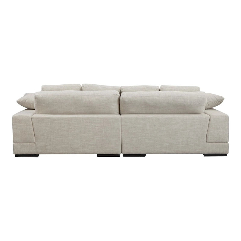 Canapé d'angle contemporain réversible