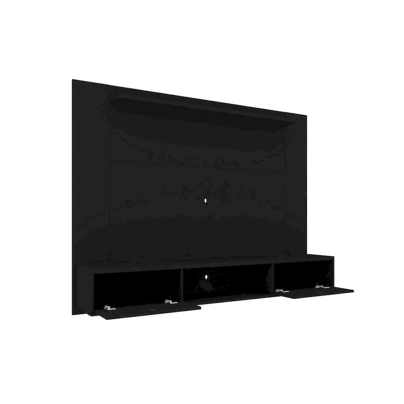 Mid Century Modern Wood 70.86 Floating Living Room Entertainment Furniture