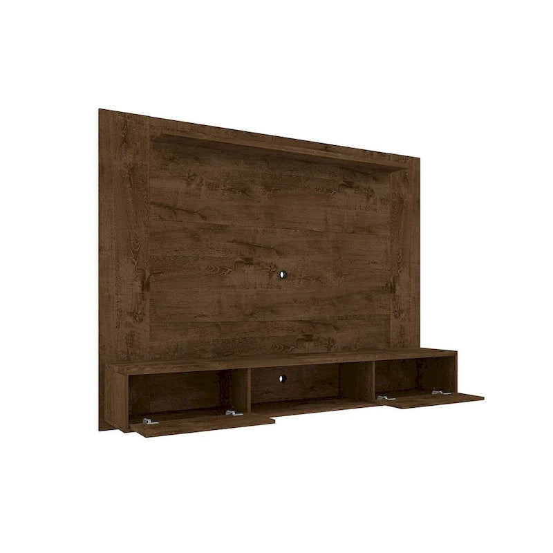 Meuble TV suspendu Mid-Century Modern en bois pour salon de 180 cm
