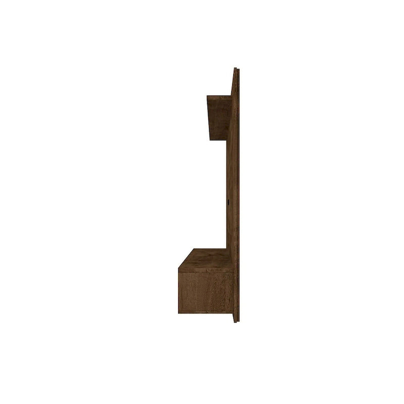 Meuble TV suspendu Mid-Century Modern en bois pour salon de 180 cm
