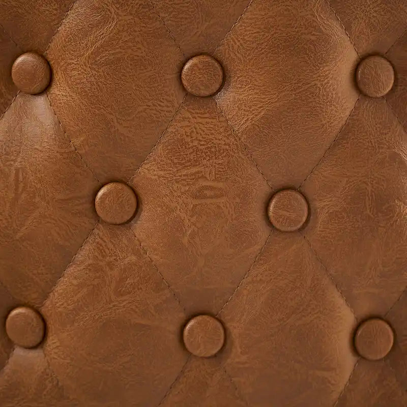 Chaise de bureau à domicile pivotante en similicuir