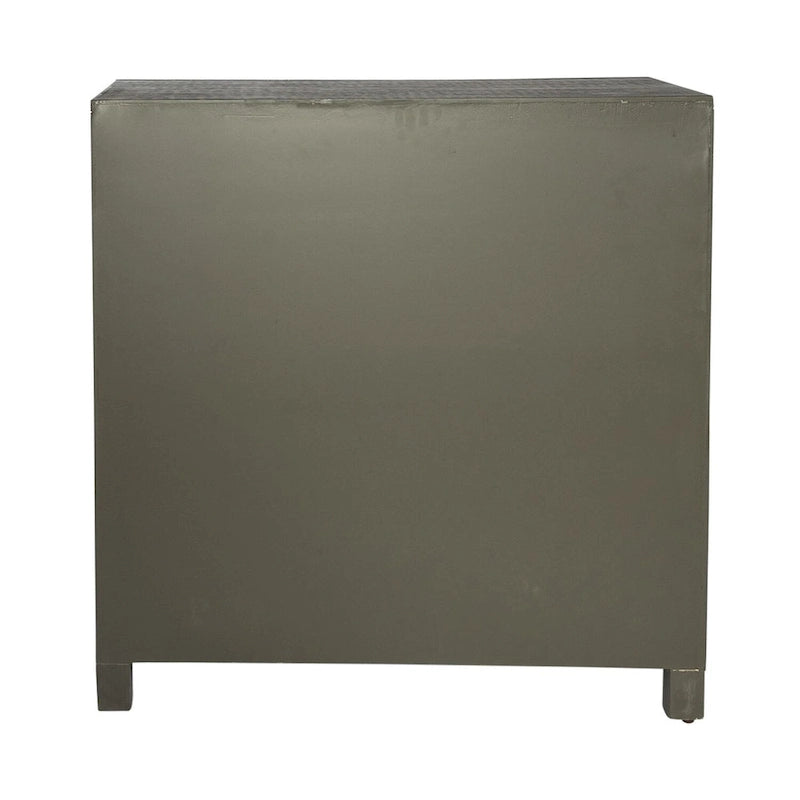 Aged Whiskey 2 Door Wine Accent Cabinet