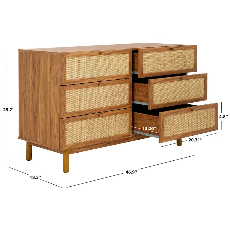 6 Drawer Dresser.