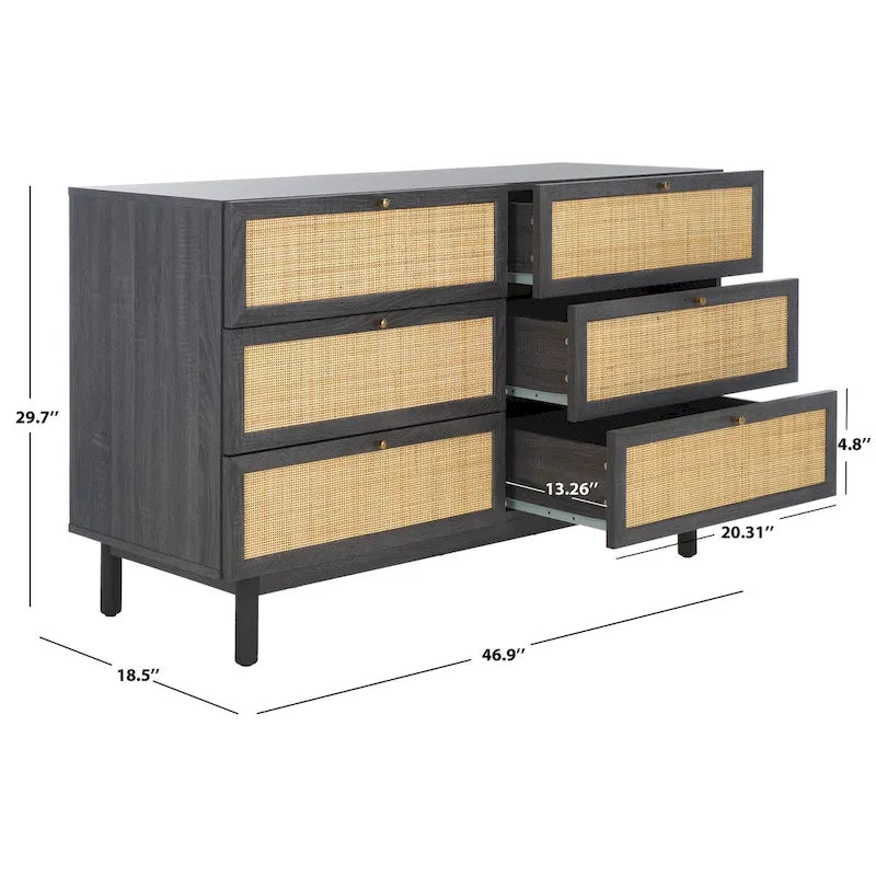 6 Drawer Dresser.
