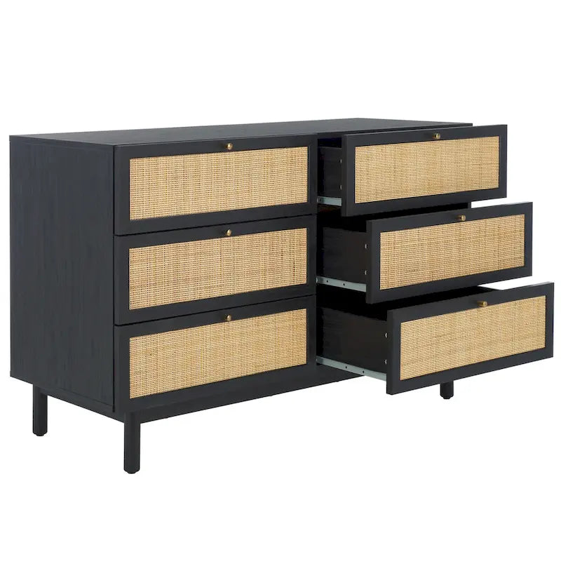 Commode 6 tiroirs.