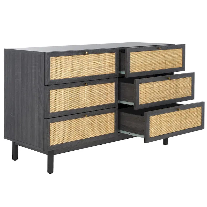 Commode 6 tiroirs.