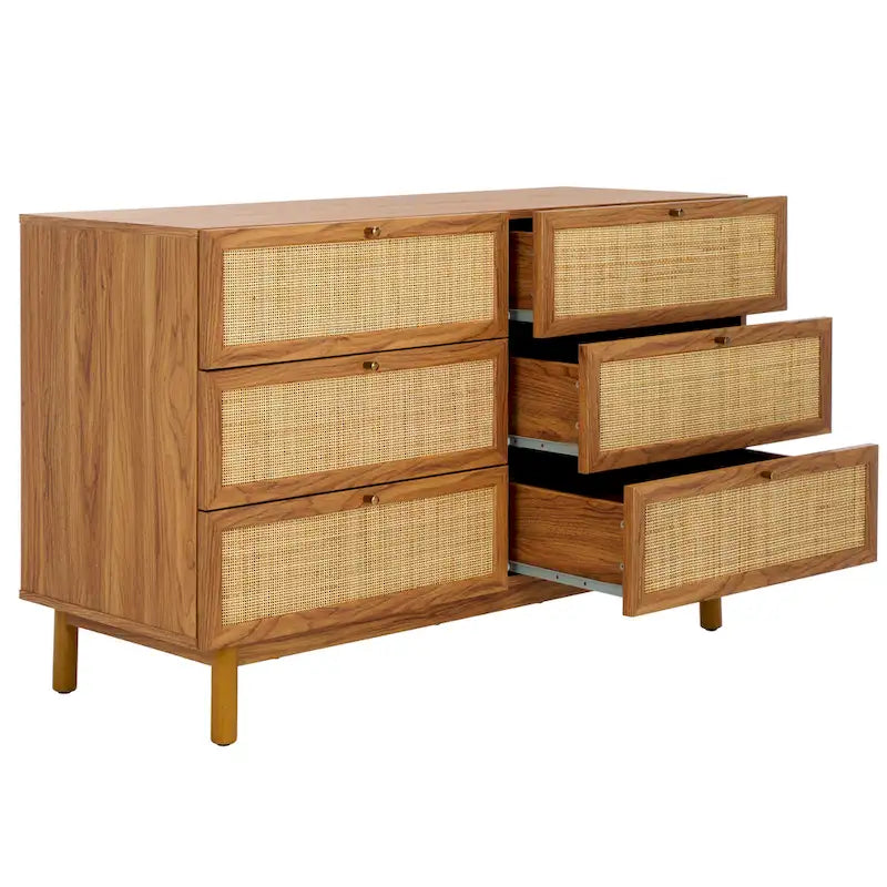 Commode 6 tiroirs.