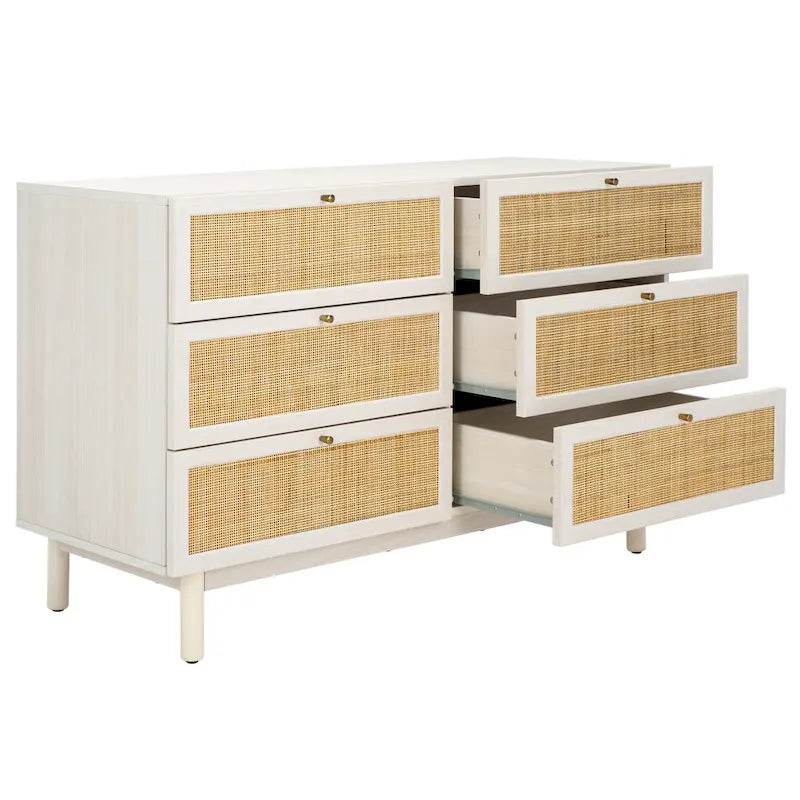 Commode 6 tiroirs.